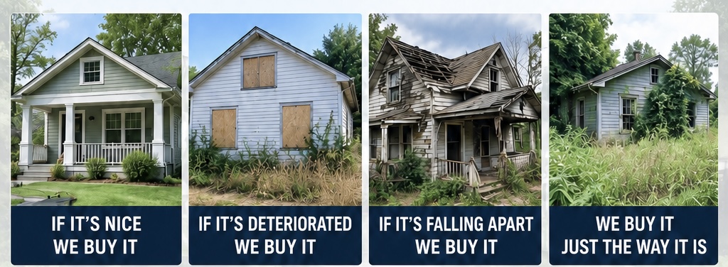 B&G America LLC buys houses whether they are nice, deteriorated or falling apart